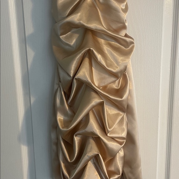 Shimmering Gold Dress - Picture 3 of 8